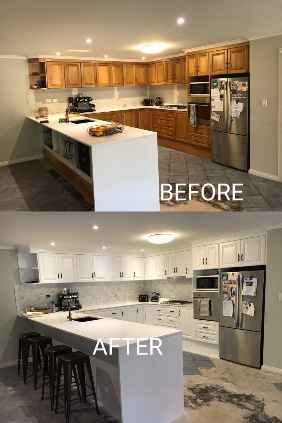 Projects Kitchen Resurfacing Adelaide